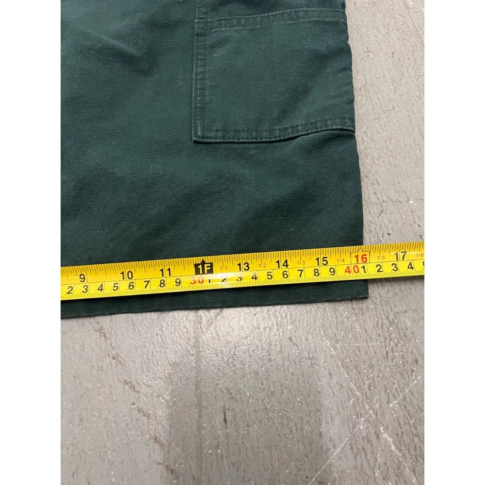 Old Navy Loose Twill Carpenter Shorts Men's‎ Green Relaxed Fit Utility - 52 NWT